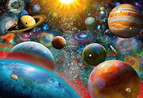 Produktbild: Erwachsenenpuzzle 1000 Teile - Planeten