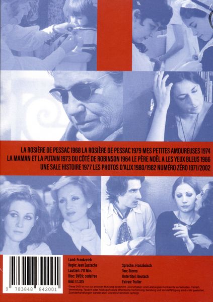 Produktbild: Jean Eustache Box (OmU) [4 DVDs]