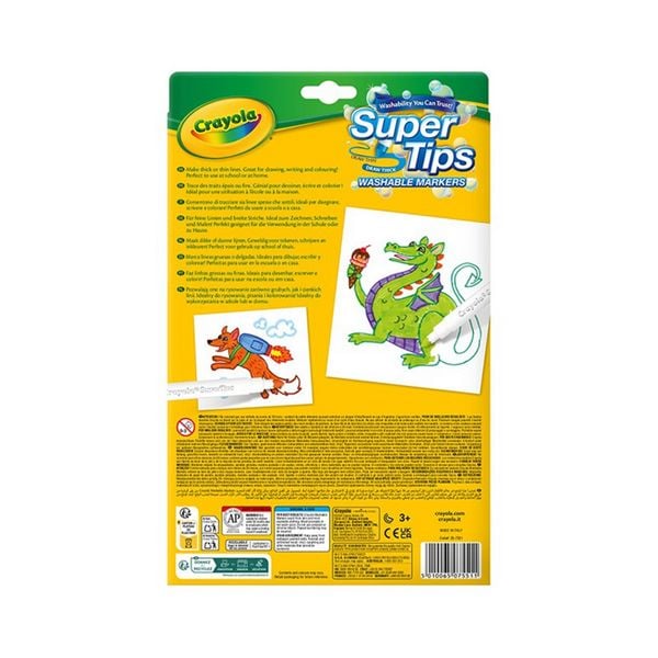 Produktbild: CRAYOLA - 24 Filzstifte Supertips