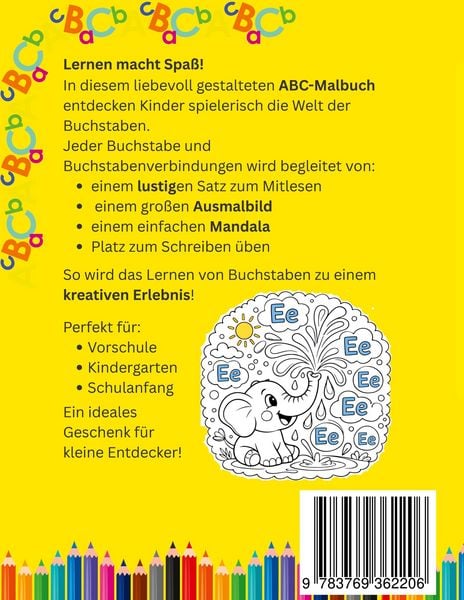 Produktbild: Farbflow Schulzeit - Das ABC Malbuch