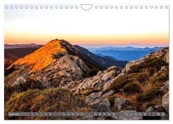 Produktbild: Korsika - Weitwanderweg GR 20 (Wandkalender 2026 DIN A4 quer), CALVENDO Monatskalender
