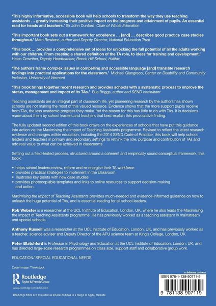 Produktbild: Maximising the Impact of Teaching Assistants