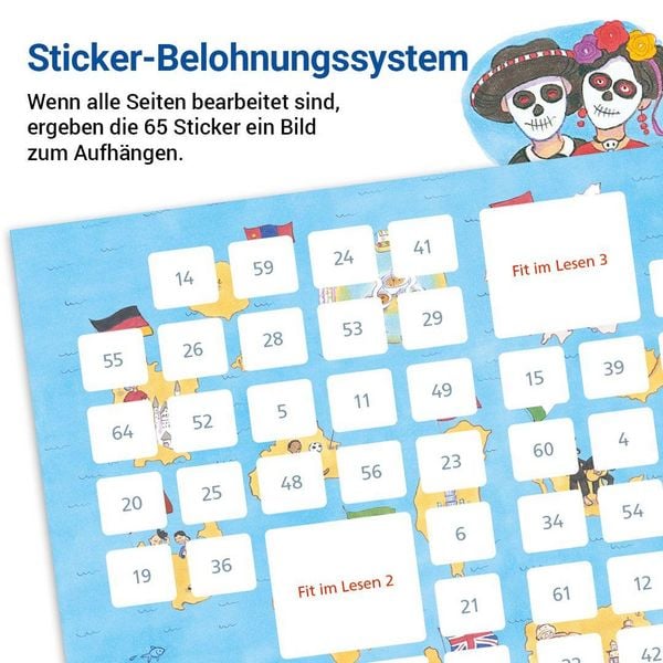 Produktbild: Das &Uuml;bungsheft Lesen 6