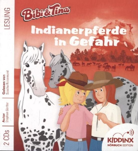 Produktbild: Bibi & Tina - Indianerpferde in Gefahr, 2 Audio-CDs
