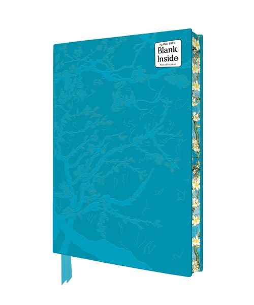 Produktbild: Exquisit Premium Notizbuch Blank DIN A5: Vincent van Gogh, Mandelbaum in Bl&uuml;te