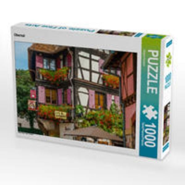CALVENDO Puzzle Obernai 1000 Teile Lege-Größe 64 x 48 cm Foto-Puzzle Bild von Jürgen Feuerer