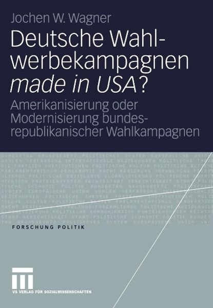 Produktbild: Deutsche Wahlwerbekampagnen made in USA?