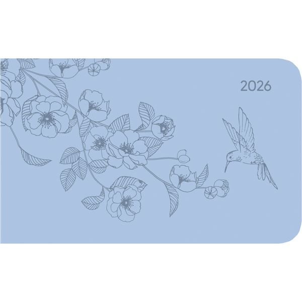 Produktbild: Ladytimer TO GO Deluxe Sky 2026 - Taschen-Kalender 15,3x8,7 cm - Tucson Einband - mit Motivprägung - Weekly - 128 Seiten - Alpha Edition