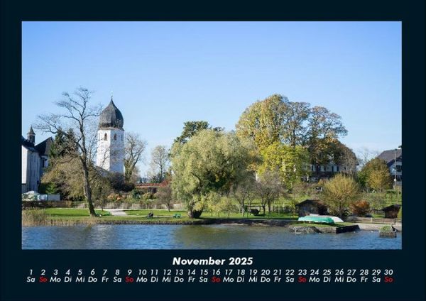 Produktbild: Die Seen der Erde 2025 Fotokalender DIN A4