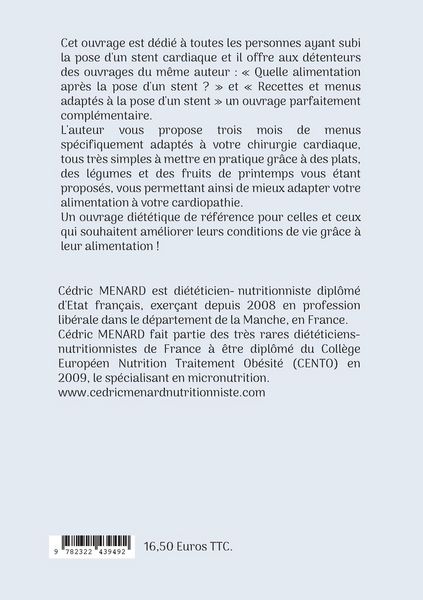 Produktbild: Menus de printemps apr&egrave;s la pose d'un stent cardiaque.