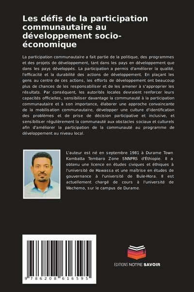 Produktbild: Les d&eacute;fis de la participation communautaire au d&eacute;veloppement socio-&eacute;conomique