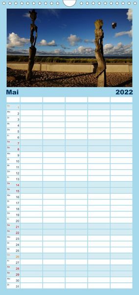Produktbild: Familienplaner K&uuml;hlungsborn (Wandkalender 2022 , 21 cm x 45 cm, hoch)