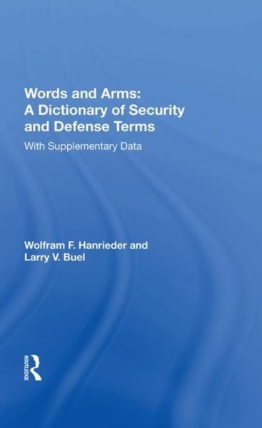 Produktbild: Words and Arms: A Dictionary of Security and Defense Terms
