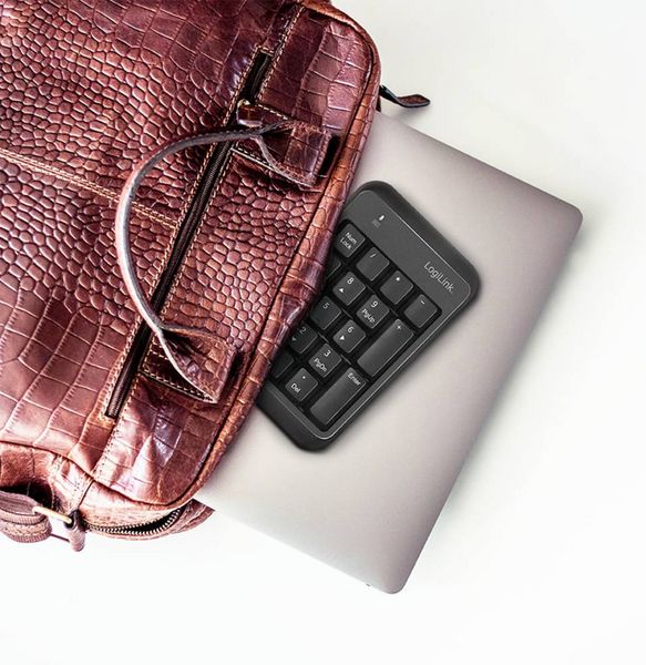 Produktbild: LogiLink ID0201 Bluetooth&reg; Nummernblock Schwarz