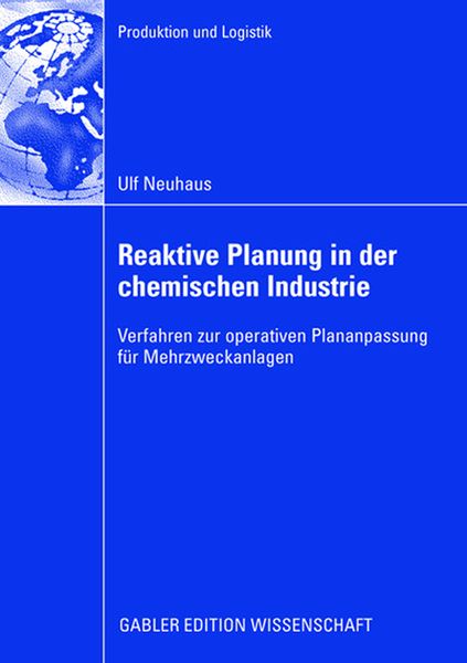 Produktbild: Reaktive Planung in der chemischen Industrie