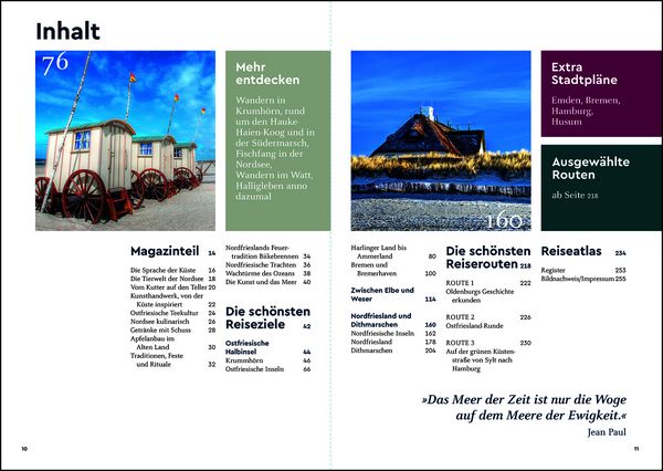 Produktbild: KUNTH Unterwegs an der deutschen Nordsee
