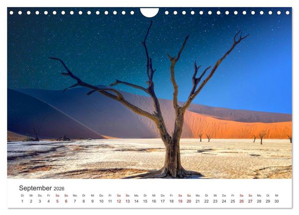 Produktbild: Deadvlei - Ein einzigartiges Naturwunder. (Wandkalender 2026 DIN A4 quer), CALVENDO Monatskalender