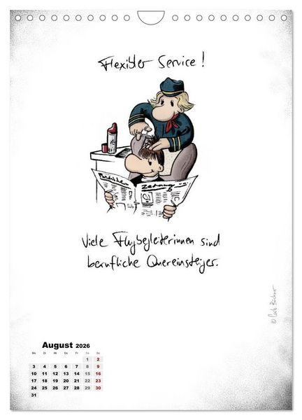 Produktbild: NEUES JAHR, NEUER SPASS... (Wandkalender 2026 DIN A4 hoch), CALVENDO Monatskalender