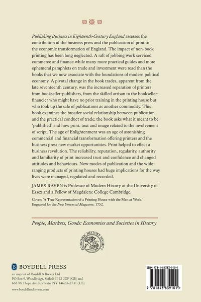 Produktbild: Publishing Business in Eighteenth-Century England