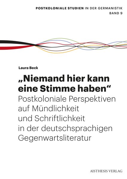 Produktbild: "Niemand hier kann eine Stimme haben"