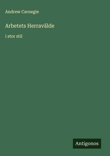 Produktbild: Arbetets Herrav&auml;lde