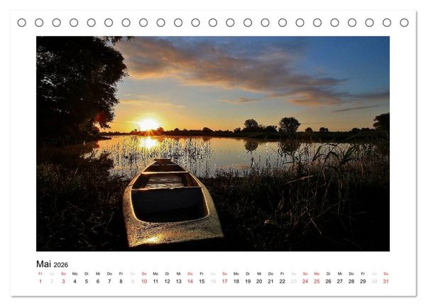 Produktbild: Boote 2026 (Tischkalender 2026 DIN A5 quer), CALVENDO Monatskalender