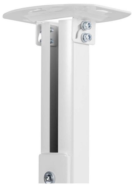 Produktbild: Reflecta Prometheus Beamer-Deckenhalterung Deckenhalter, Drehbar, Neigbar Boden-/Deckenabstand (max.): 580 mm Wei&szlig;