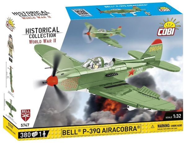 Produktbild: COBI Historical Collection 5747 - Bell P-39Q Airacobra SOVI, 380 Klemmbausteine