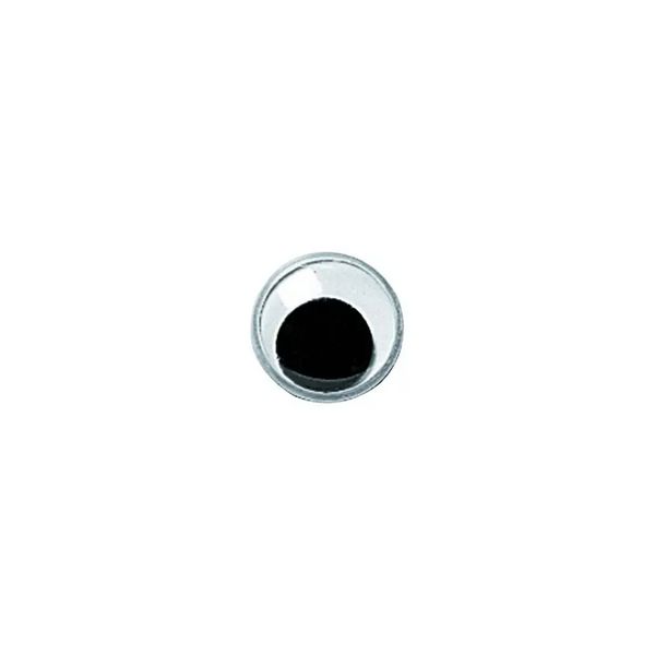 Produktbild: Wackelaugen rund | rund, &Oslash; 18 mm, wei&szlig;/schwarz, 10 St&uuml;ck