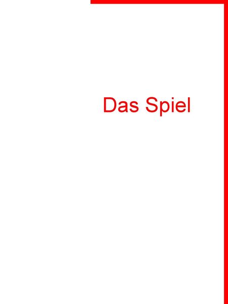Produktbild: Das Spiel