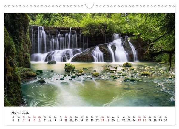 Produktbild: Traumhafte Orte - Berge, Seen und Meer (Wandkalender 2026 DIN A3 quer), CALVENDO Monatskalender