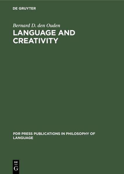 Produktbild: Language and Creativity