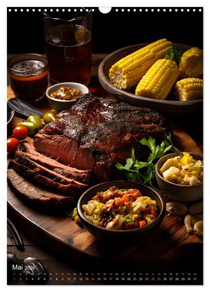 Produktbild: Meat Lovers - K&ouml;stliche Grill Abenteuer (Wandkalender 2026 DIN A3 hoch), CALVENDO Monatskalender