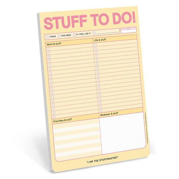 Produktbild: Knock Knock: Knock Knock Stuff To Do Big & Sticky Notepads