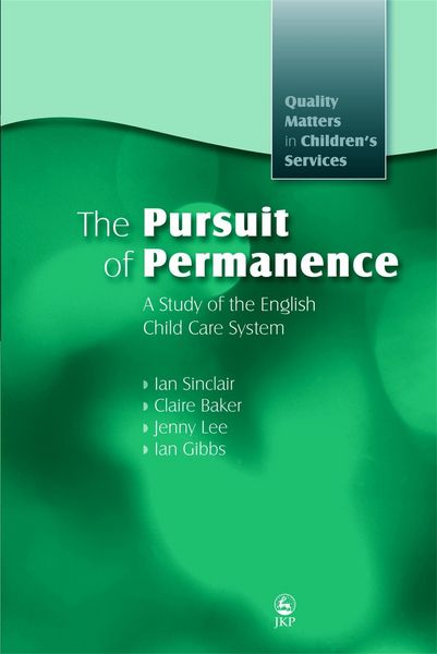 Produktbild: The Pursuit of Permanence