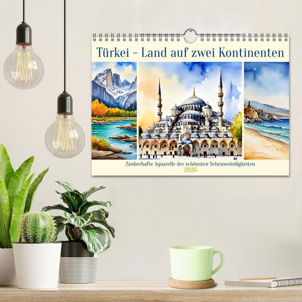 Produktbild: T&uuml;rkei - Land auf zwei Kontinenten (Wandkalender 2026 DIN A4 quer), CALVENDO Monatskalender