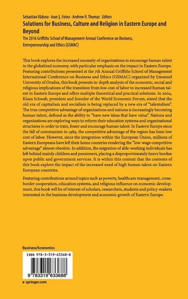 Produktbild: Solutions for Business, Culture and Religion in Eastern Europe and Beyond