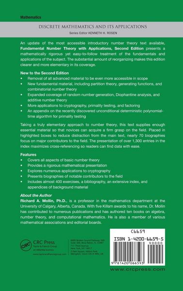 Produktbild: Fundamental Number Theory with Applications
