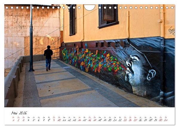 Produktbild: Die Farben von Valpara&iacute;so (Wandkalender 2026 DIN A4 quer), CALVENDO Monatskalender