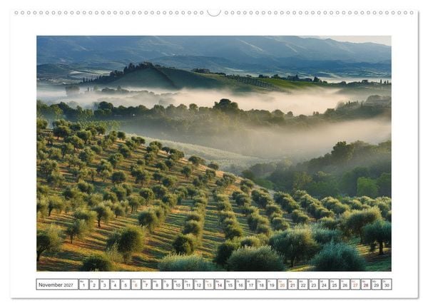 Produktbild: Die Magie der Olivenhaine (Wandkalender 2027 DIN A2 quer), CALVENDO Monatskalender