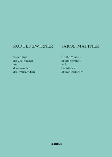 Produktbild: Rudolf Zwirner und Jakob Mattner