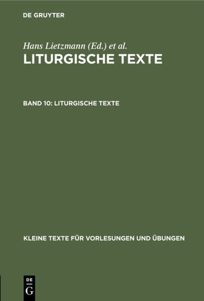 Produktbild: Liturgische Texte