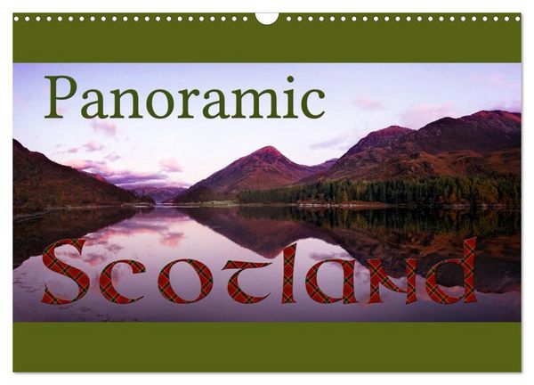 Panoramic Scotland / UK-Version (Wall Calendar 2026 DIN A3 landscape), CALVENDO 12 Month Wall Calendar