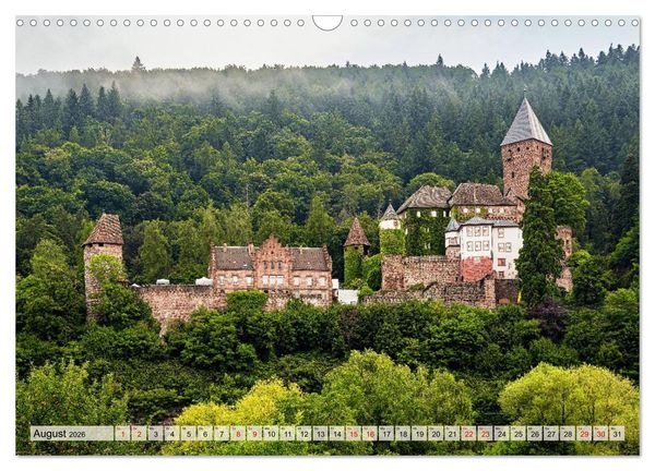Produktbild: Am Neckar zwischen T&uuml;bingen und Heidelberg (Wandkalender 2026 DIN A3 quer), CALVENDO Monatskalender