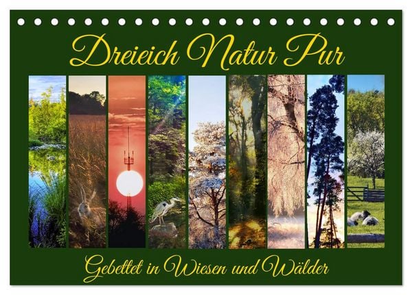Produktbild: Dreieich Natur Pur (Tischkalender 2026 DIN A5 quer), CALVENDO Monatskalender