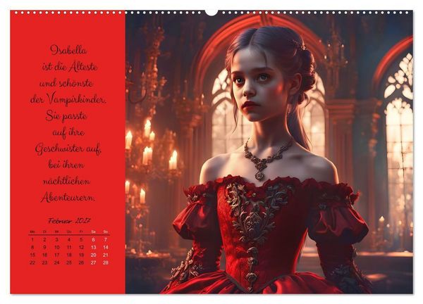 Produktbild: Mondkinder der Dunkelheit (hochwertiger Premium Wandkalender 2027 DIN A2 quer), Kunstdruck in Hochglanz