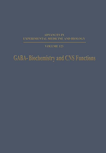 Produktbild: GABA&mdash;Biochemistry and CNS Functions