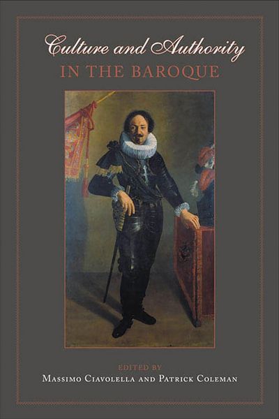 Produktbild: Culture and Authority in the Baroque