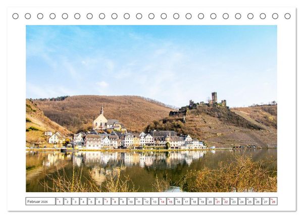 Produktbild: Die Mosel erwacht aus Ihrem Winterschlaf (Tischkalender 2026 DIN A5 quer), CALVENDO Monatskalender