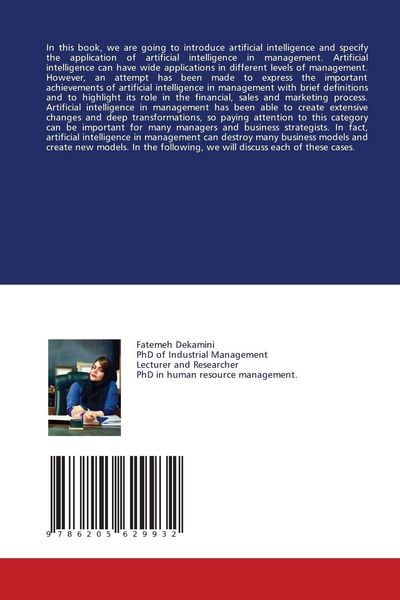 Produktbild: Application Of Artificial Intelligence